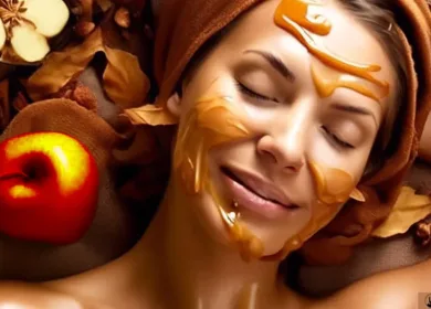 Caramel Apple Facial Skin Benefits