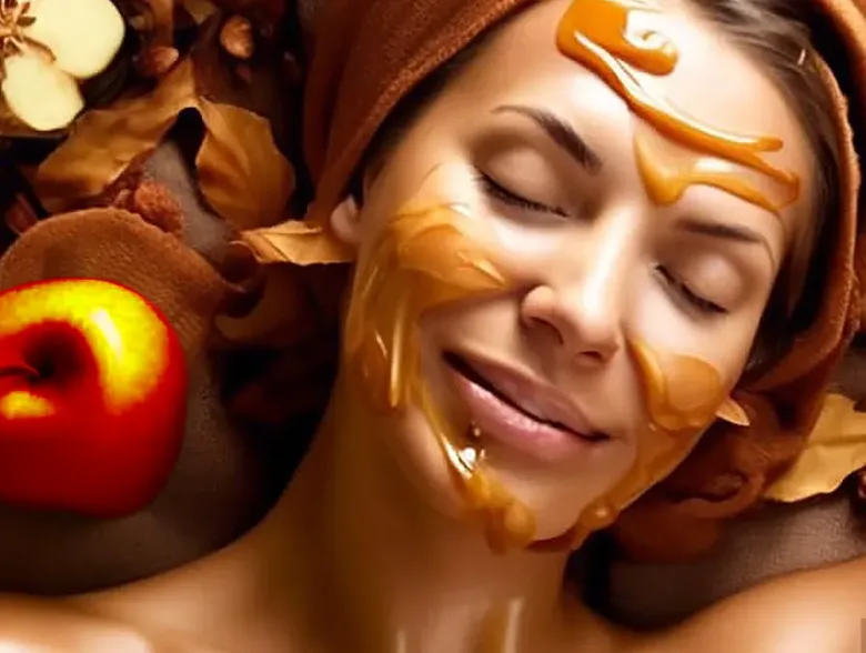 Caramel Apple Facial Skin Benefits