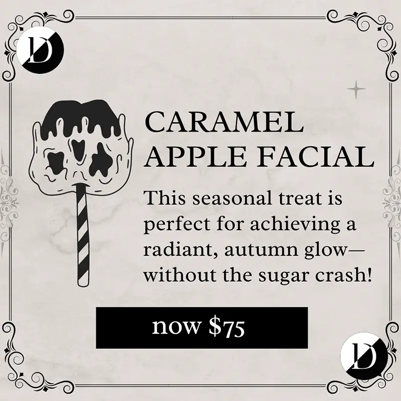 Caramel Apple Facial Benefits