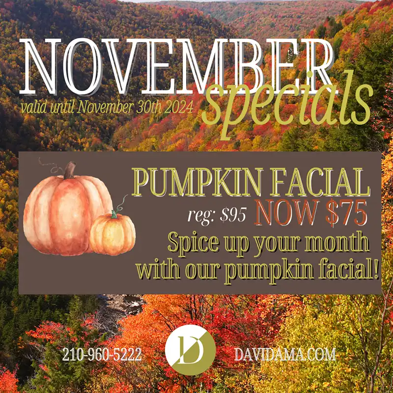 Pumpkin Facial med spa special | DaVida Medical & Aesthetics