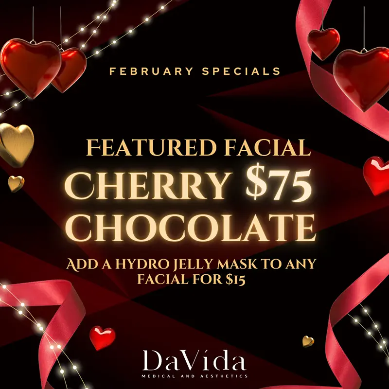 Cherry Chocolate Facial Valentine's Day Special Offer