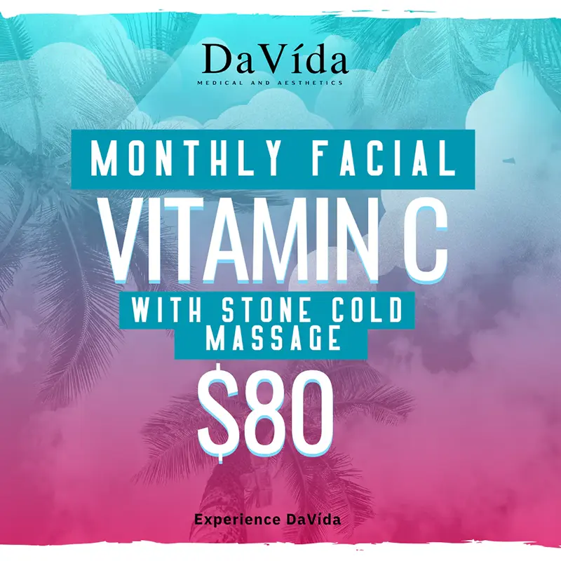 Vitamin C Facial w/Stone Massage