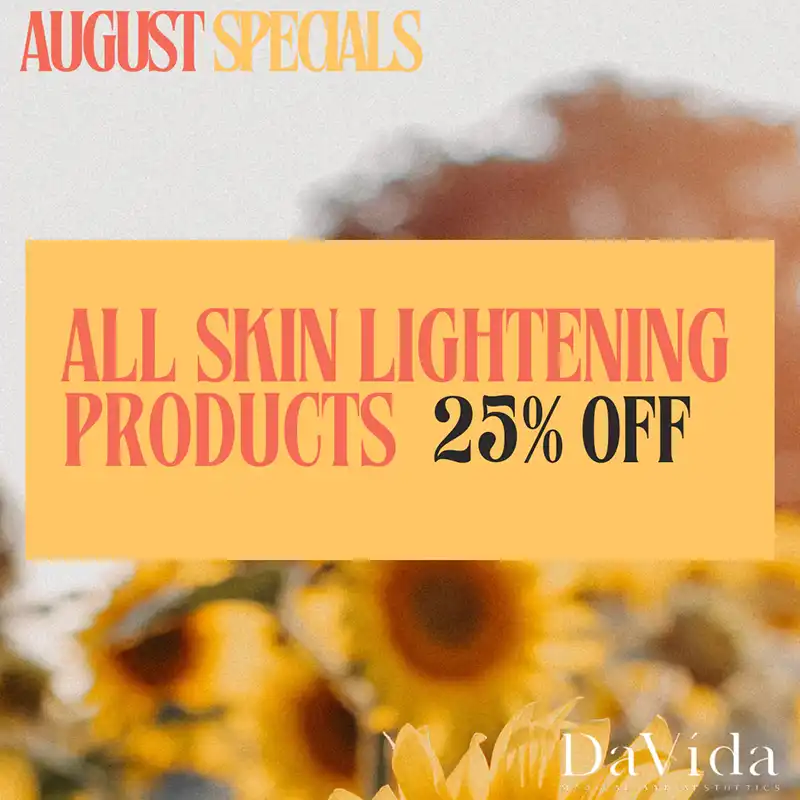 Get 25% Off on All Skin Lightening Products