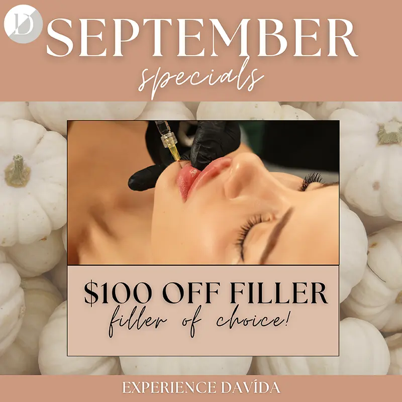 Get $100 Off any filler of your choice